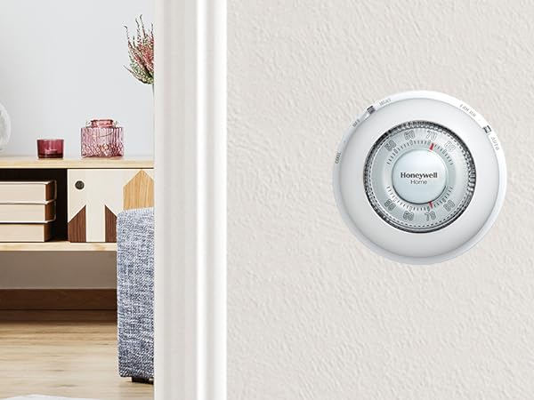 CT87N on wall outside living room