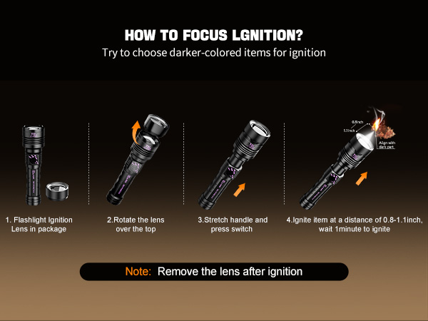 skyfire led flashlight bright flashlight