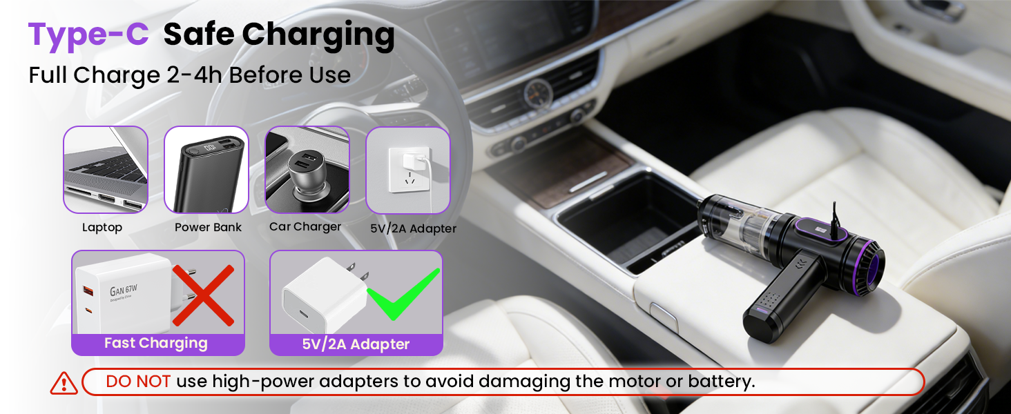 Type-C safe charging