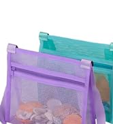 MUYIZI Beach Mesh Shovel with Beach Mesh Bag Shell Bags for Holding Beach Shell, Toys Kids Filter...