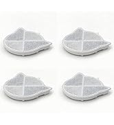 PGID 4 Packs Replacement Filters Cordless Cat Water Fountain, 1 Months Set of Replacement Filters...
