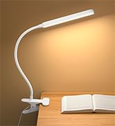 Glocusent 5W Multi-Purpose Clip On Light, 38 LEDs Bed Light, Eye Caring Reading Lamp, 5 Color &amp; 5...