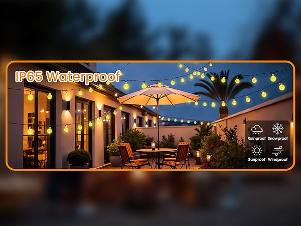 solar string lights