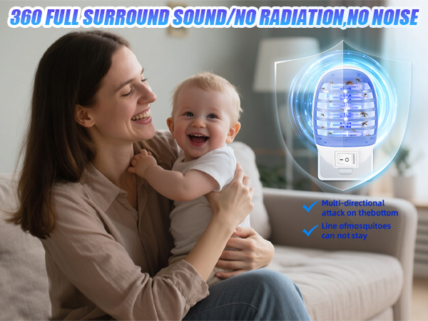 indoor bug zapper plug in