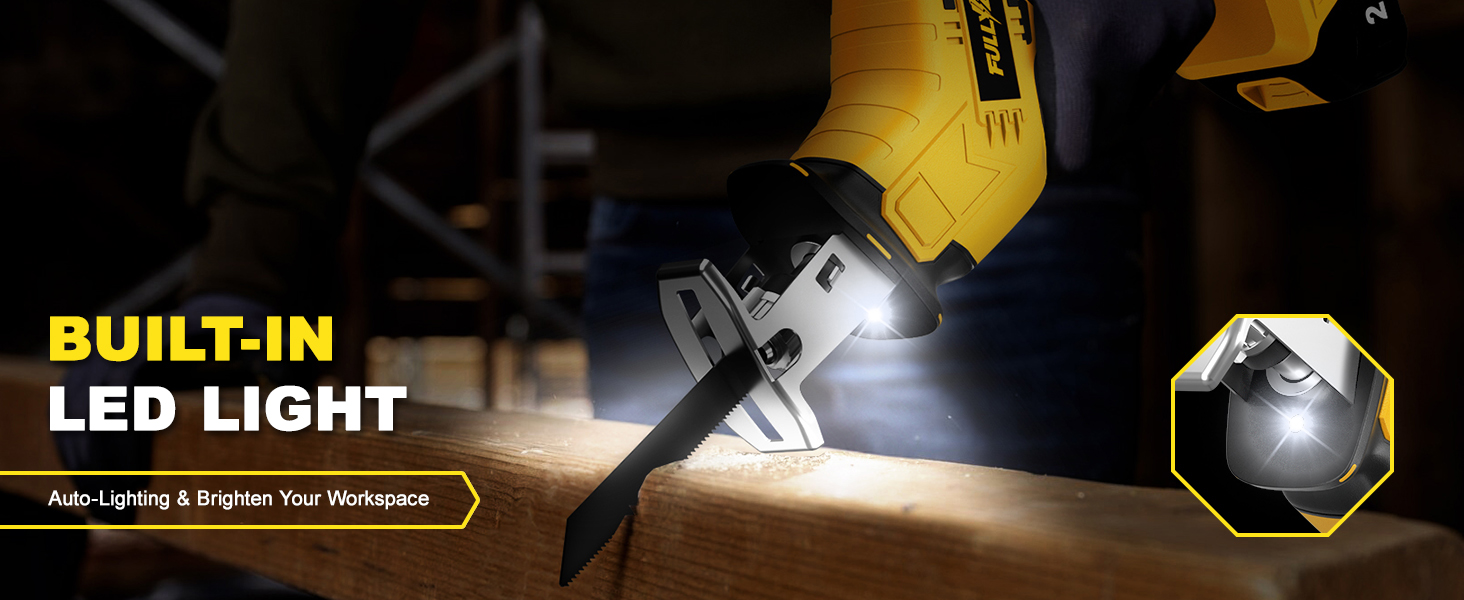 Reciprocating Saw Portable Handheld Wood Metal Saws Lightweight