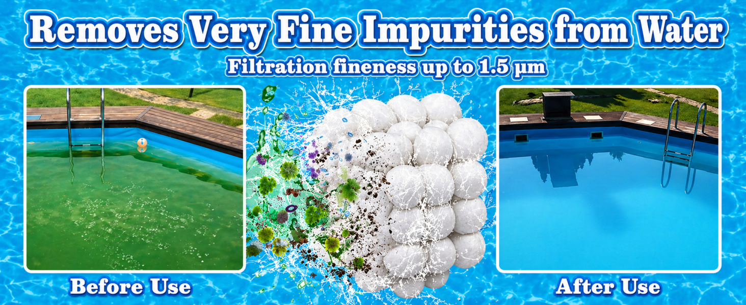 Pool Filter Balls