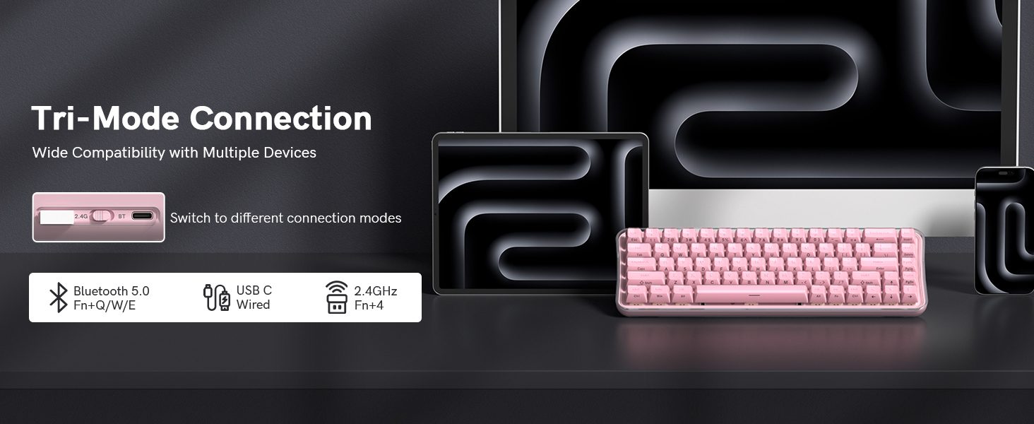 Tri-Mode Connection