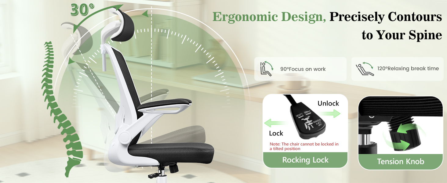 Breathable Mesh Office Chairs