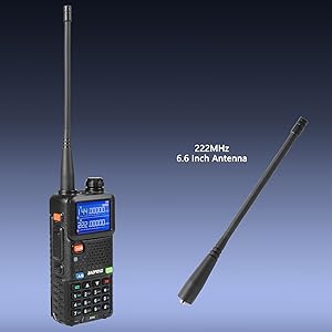 Ham Radio Handheld BAOFENG Radio 5RM 8W Long Range Walkie Talkies, UV-5R Upgraded Two Way Radio NOAA