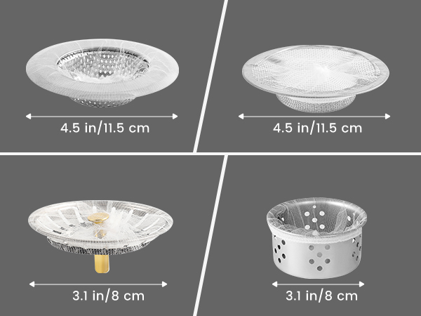 wyirong kitchen sink strainers, kitchen sink mesh strainer, disposable mesh sink strainer bags