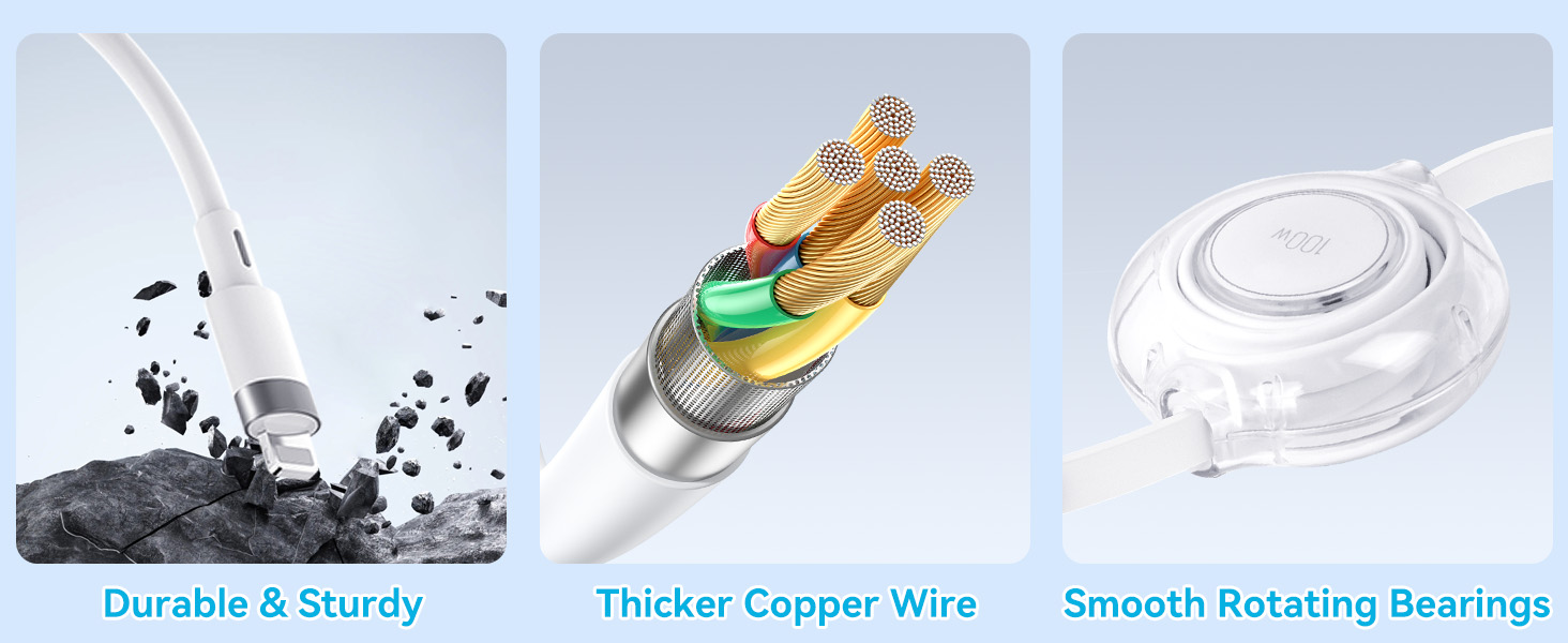 USB C fast charging cable