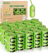 Dog Poop Bags , Dog Waste Bags with Dispenser, Poop Bags for Dogs