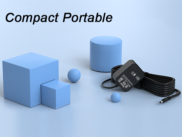 Replacement for SCRIB3D Pen Charger ,Output: DC 5V; Power cord length: 5.9FT.