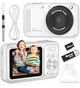Digital Camera for Kids, 48MP FHD 1080P Point and Shoot Digital Cameras with 16X Zoom Anti-Shake,...