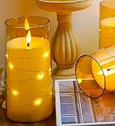 flickering flameless candles