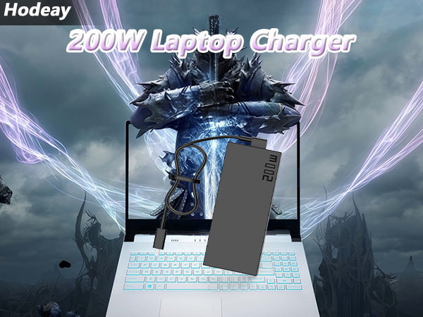 For 200W Laptop Charger