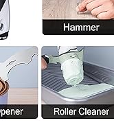 Mister Rui - Putty Knife, 4 Inch Small Metal Putty Knife Scraper Tool for Wood, Stainless Steel K...