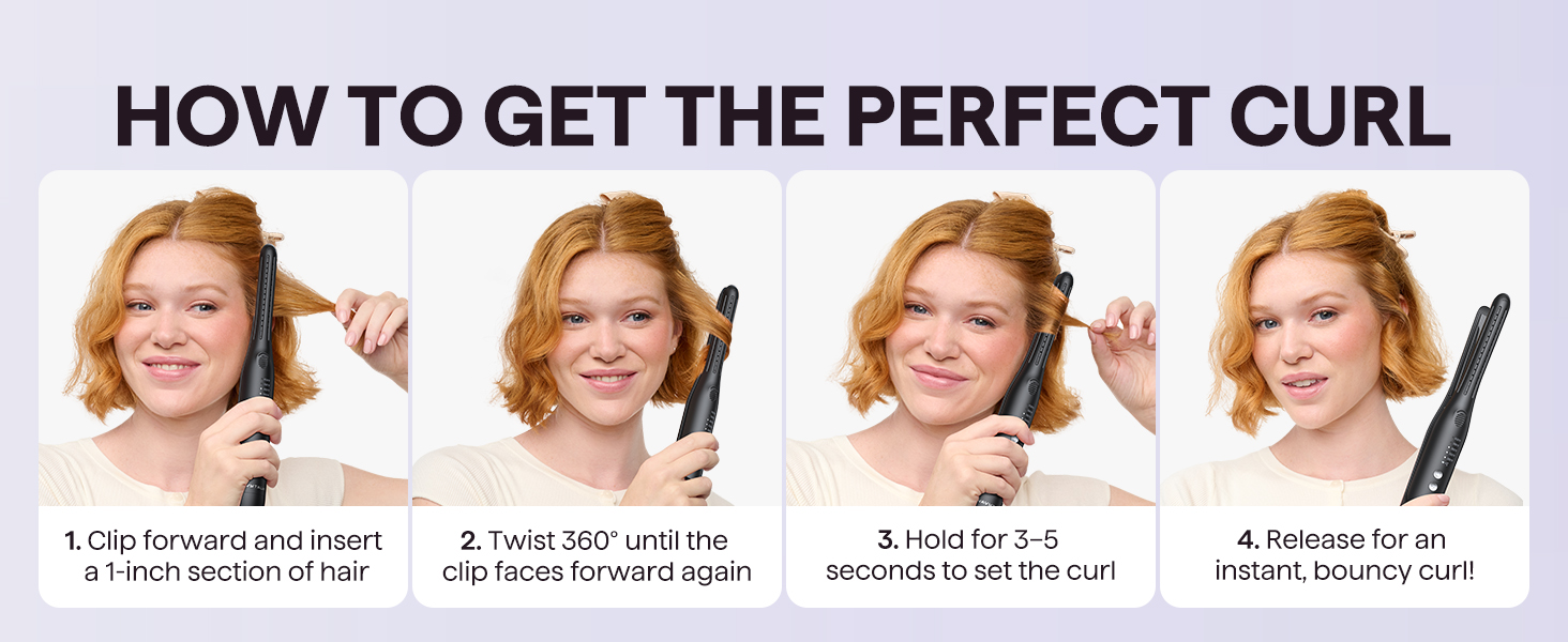 How to curl hair