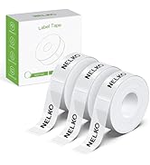 NELKO Genuine P21 Label Maker Tape, Adapted Label Print Paper, 14x40mm (0.55