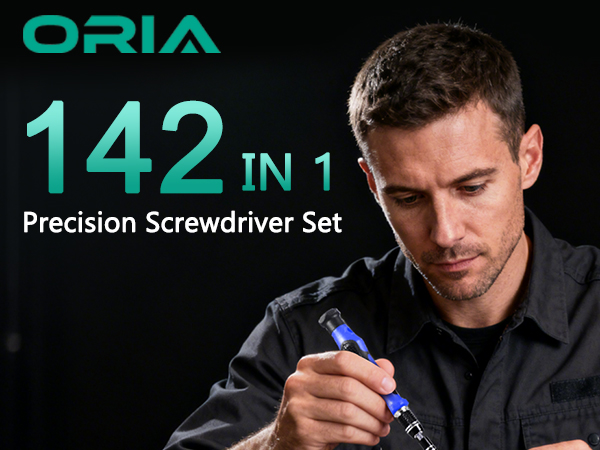 Precision Screwdriver Set, 142 in 1 Magnetic Screwdriver Kit