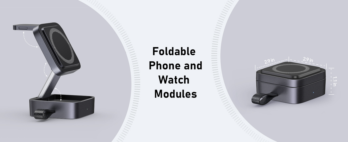 3 in 1 Wireless Charging Station