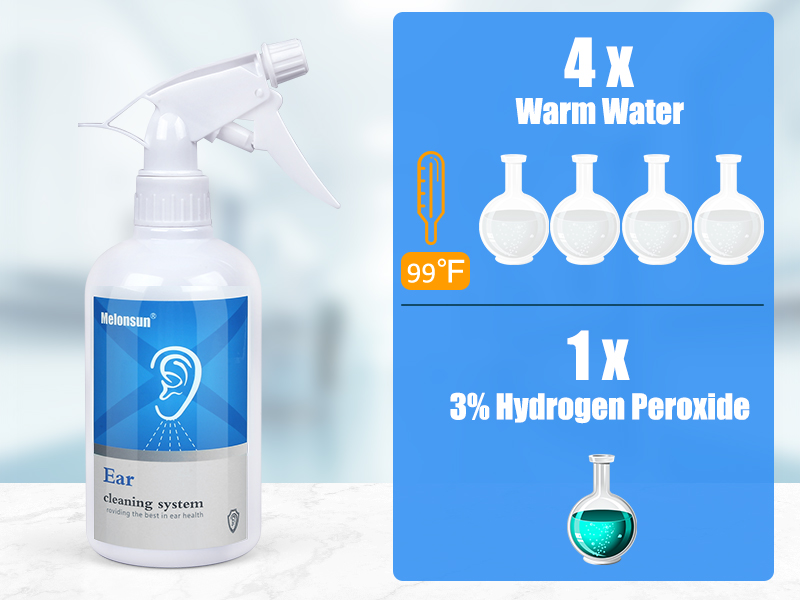 ear irrigation kit ear irrigation spray bottle ear wash kit