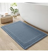 RESARE Waffle Bath Mat for Bathroom, Super Absorbent Bathroom Rugs Non Slip Machine Washable, Ult...