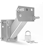 FIERYRED Trailer Spare Tire Mount with Lock,120LBS Spare Tire Carrier for Trailer,Utility Trailer...