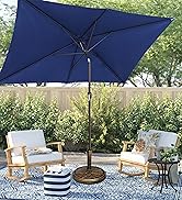 10&amp;amp;#39; Rectangular Patio Umbrella