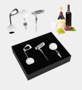 Wine Opener Set, Golf Bottle Opener, Manual Wine Bottle Opener, Zinc Alloy Handle Corkscrew Kit, ...
