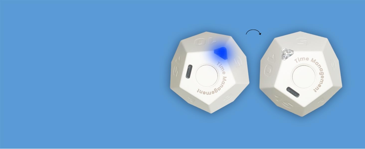 creaviva pomodoro cube timer easy to use