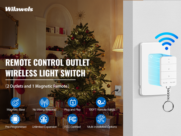WILAWELS Wireless Light Switch