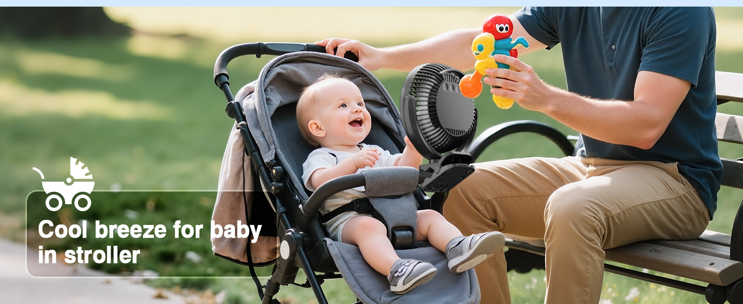 stroller fan