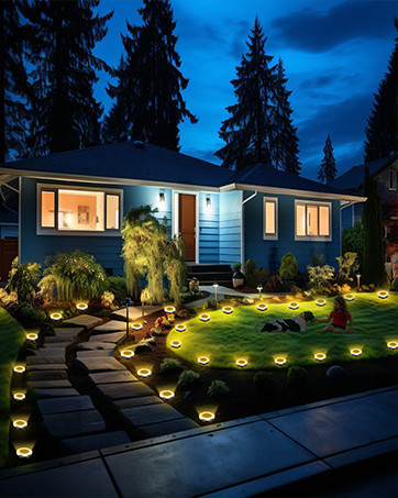 solar ground lights