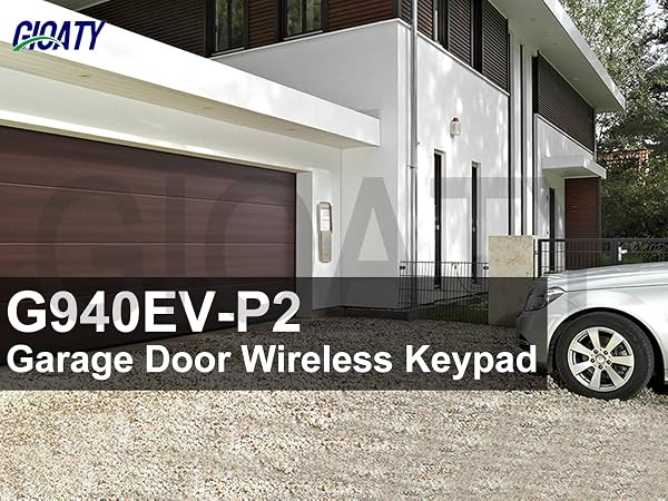 Universal Garage Door Opener Keypad for Liftmaster Chamberlain Craftsman Wayne Dalton Openers