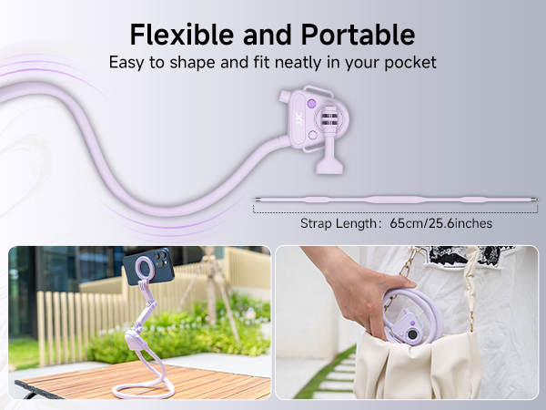  MNM-MS1 PURPLE Magnetic Neck Mount