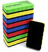 IHPUKIDI Dry Erase Eraser, Magnetic Whiteboard Eraser 8 Pack White Board Erasers, Dry Eraser for ...