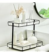 Dobbyby Bathroom Organizer Countertop Perfume Organizer Makeup Organizer Cosmetics Storage Displa...