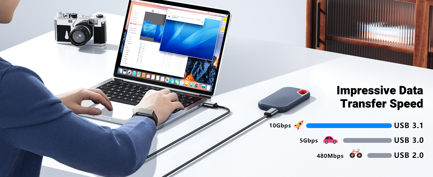 mobile hard drive usbc cable