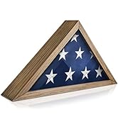 Rustic Flag Case for American Veteran Burial Flag (5' x 9.5')