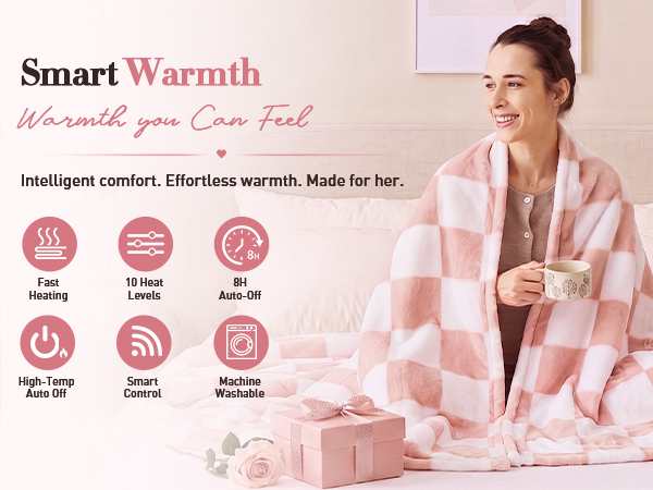 heated throw blanket