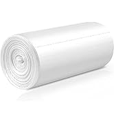 WAIKAS 8 Gallon Trash Bags, 42 Counts, Flag Garbage Bags with No Flaps and No Ties, 55 * 70cm, 8g...