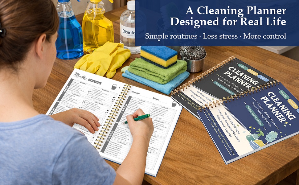 Cleaning Planner for Adults
