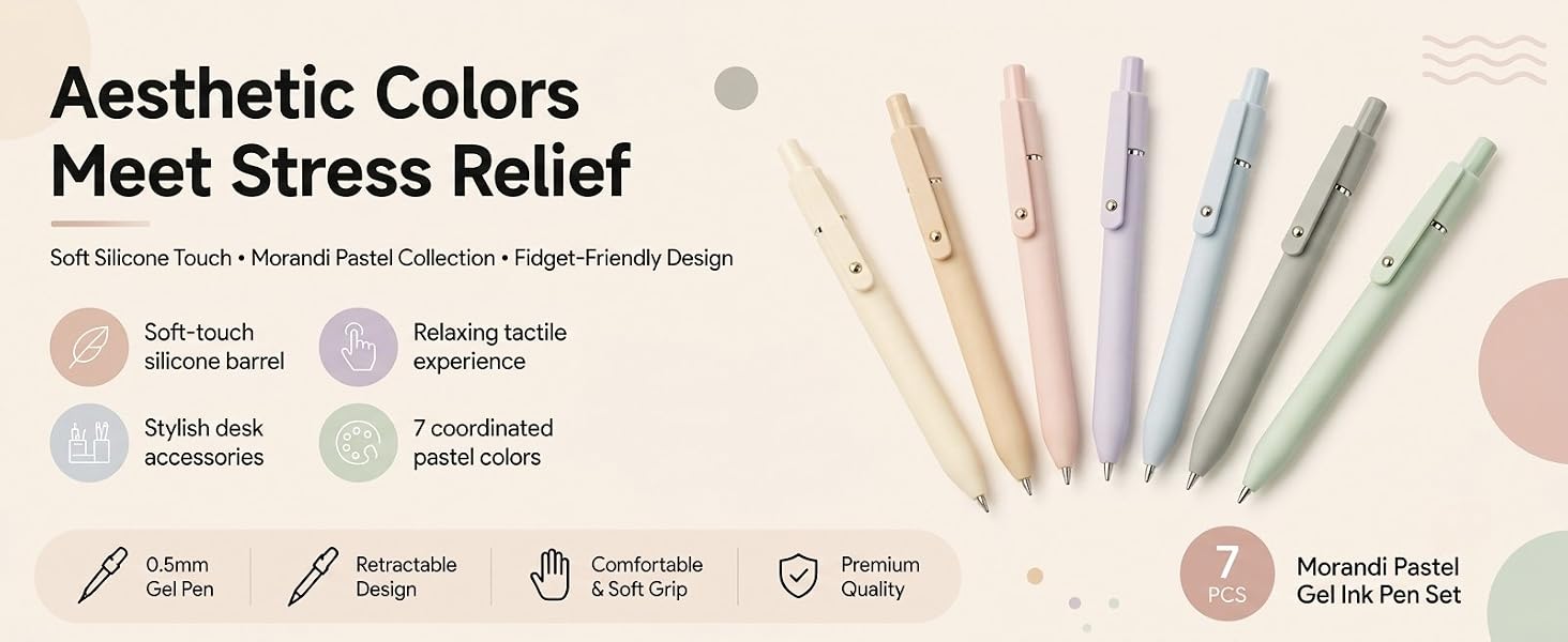 1. Aesthetic Design + Fidget Feature