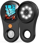 T TAKMLY Magnifying Glass with Light Portable Handheld USB Digital Microscope Macro Camera 2.0 in...