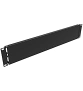 QiaoYoubang 2U Hinged Solid Blank Panel for 19" Rack Mount (2UBP)