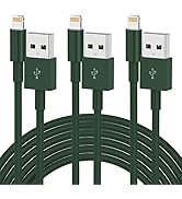 iPhone Charger Cable 10 Ft [Apple MFI Certified], QZIIW 3Pack 10 Feet Long USB to Lightning Cable...