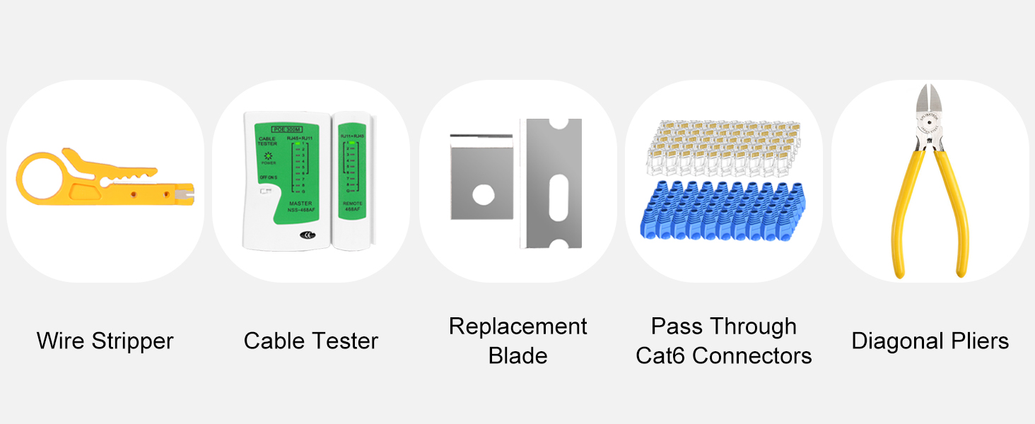 rj45 crimping tool kit