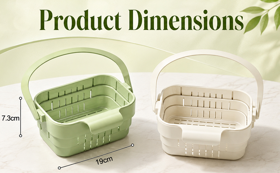 Foldable Hanging Kitchen Sink Drain Basket