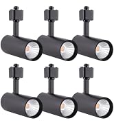 mirrea 16.5W Dimmable LED Track Lighting Heads Compatible with Single Circuit H Type Rail Ceiling...